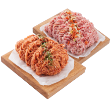 Italiaans of Bretons gehakt